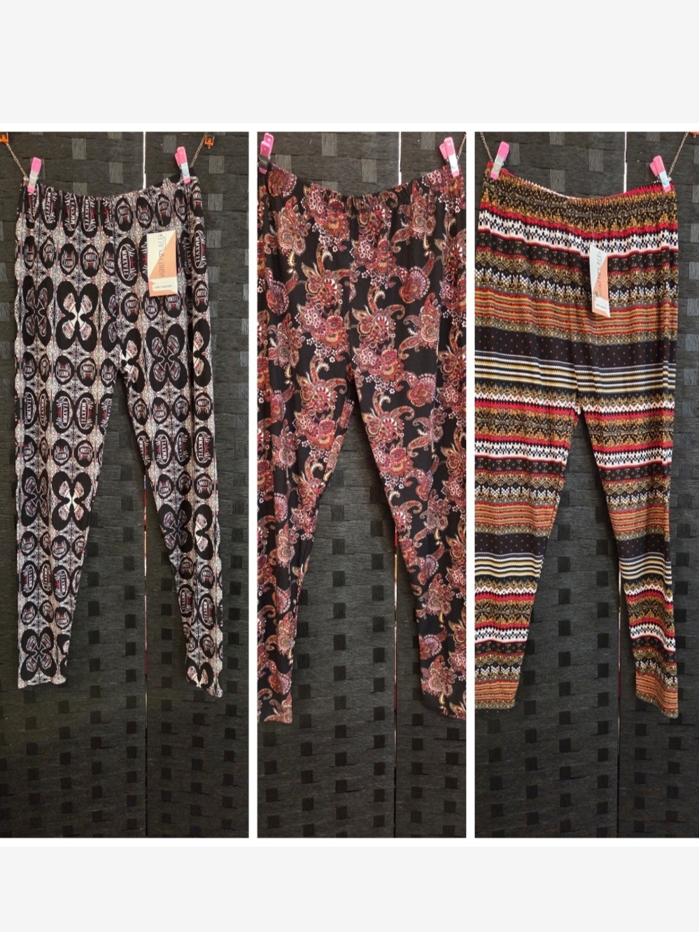 3 Pair - 2 Honey & Lace Curvy Leggings Bundled with 1 Unicorn Plus| NWT NWOT